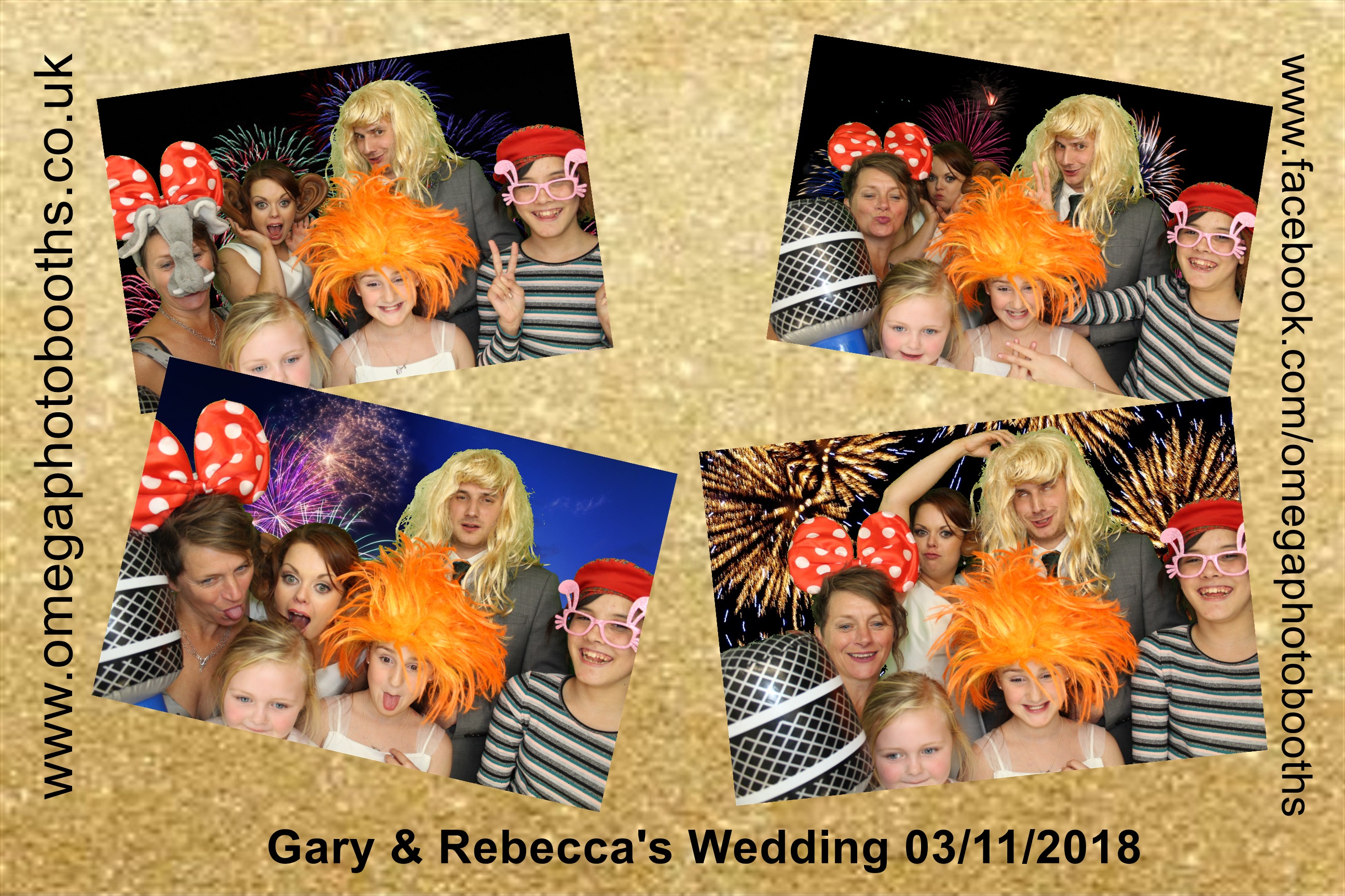 Gary and Rebecca’s Wedding | View more photos from the event at gallery.omegaphotobooths.co.uk/u/Omega-Photobooths/Gary-and-Rebecca’s-Wedding